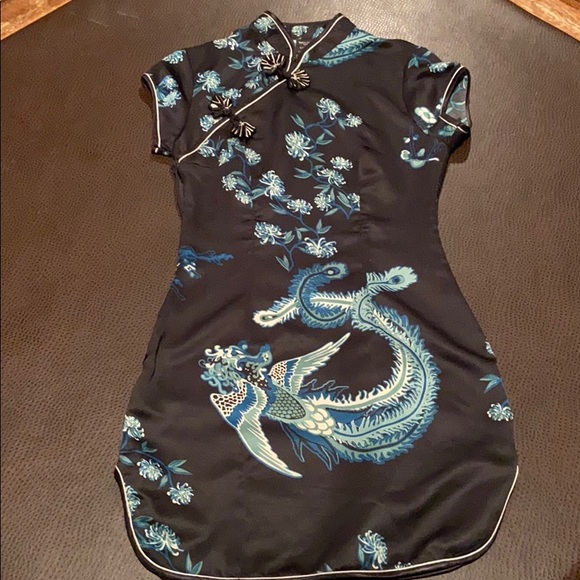 topshop oriental dress